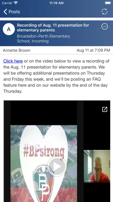 Broadalbin-Perth ParentSquare Screenshots