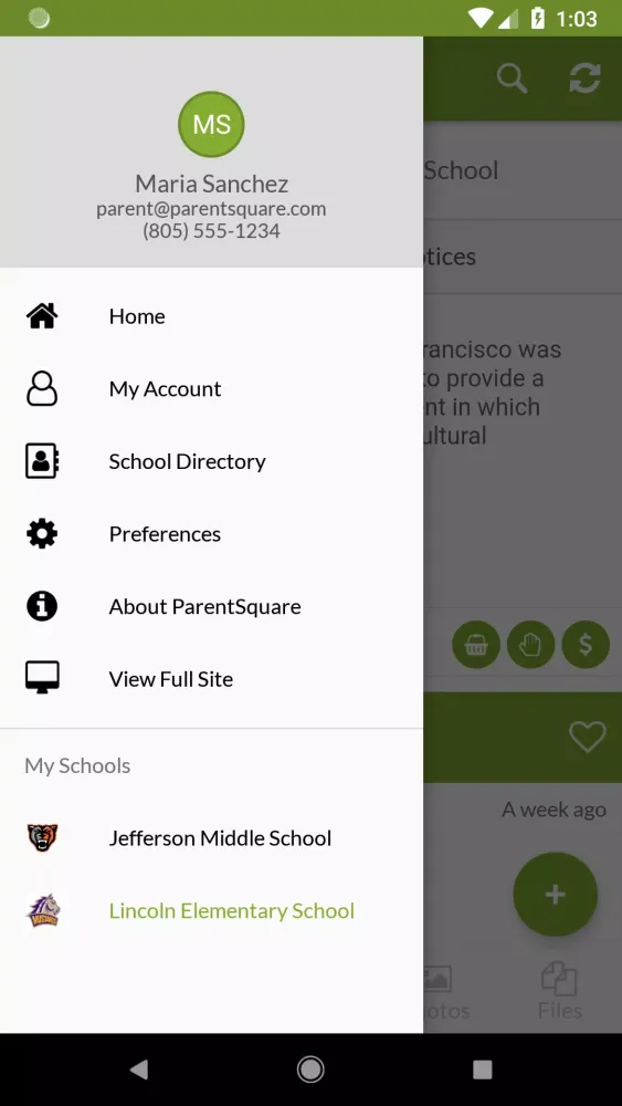 ParentSquare Screenshots