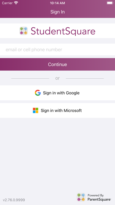 StudentSquare App 스크린샷