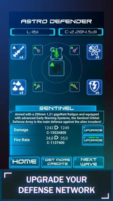 Astro Defender Invasion スクリーンショット