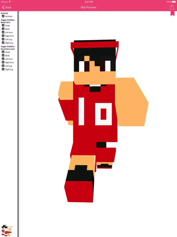 تصاویر Basketball Skins For Minecraft Edition iPad 