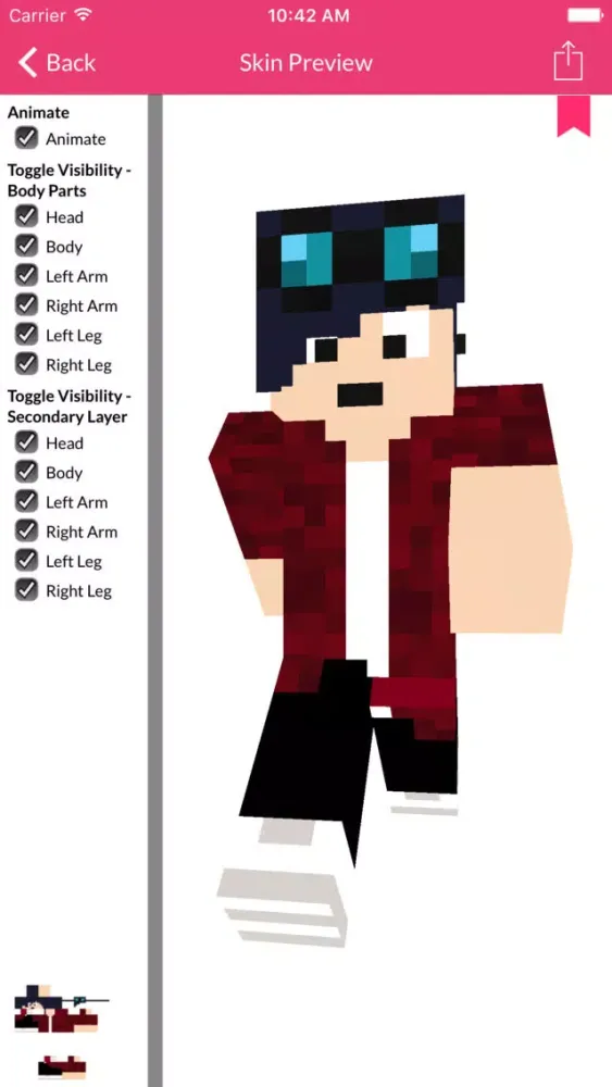 Diamond Edition Skins For Minecraft Edition應用截圖