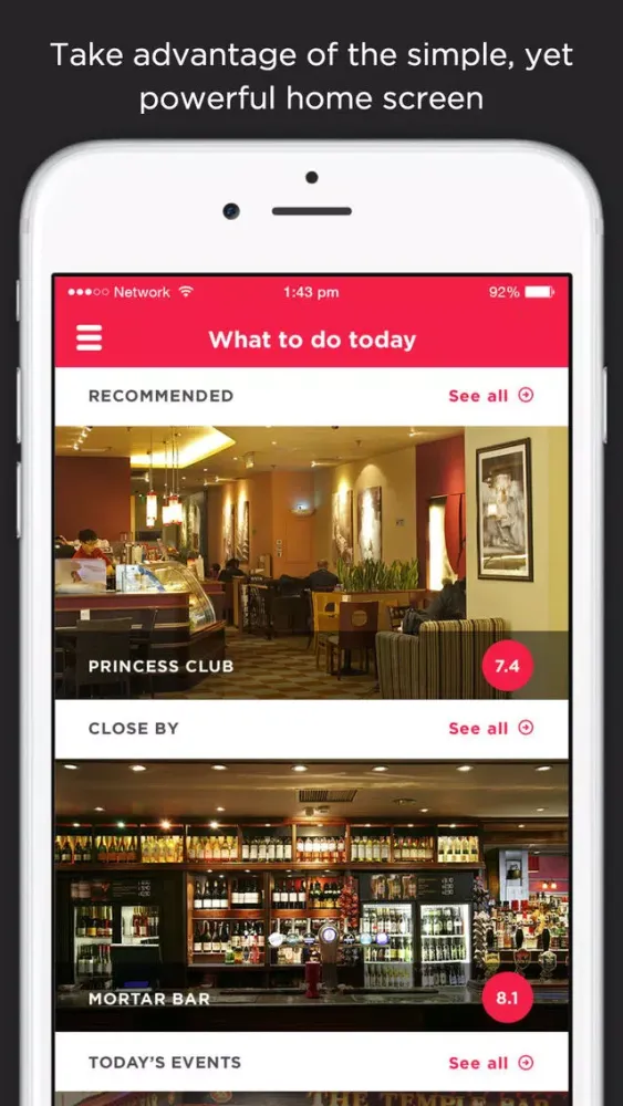 City Peek - The digital map to your city سکرین شاٹس