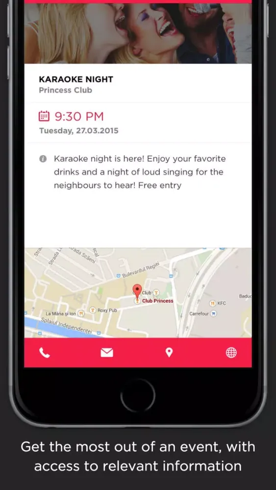 City Peek - The digital map to your city سکرین شاٹس