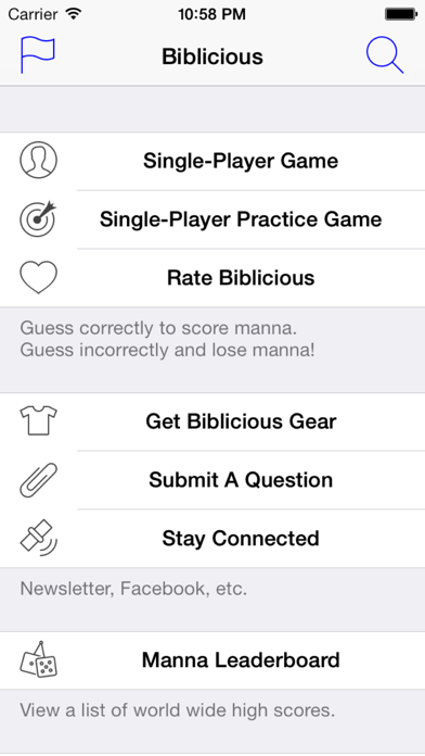 Biblicious Bible Trivia LE スクリーンショット