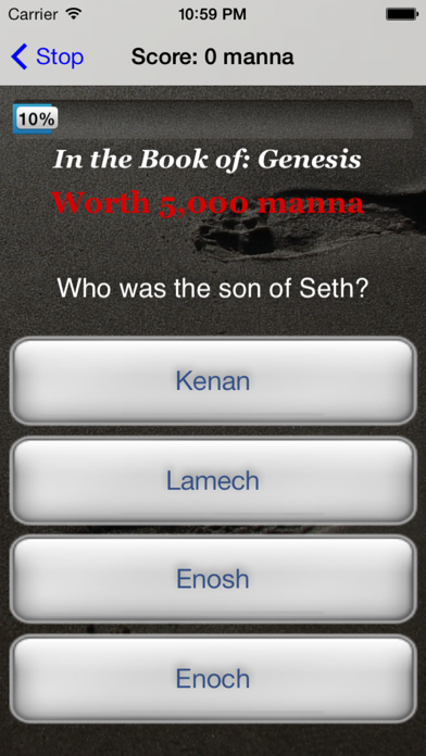 Biblicious Bible Trivia LE スクリーンショット