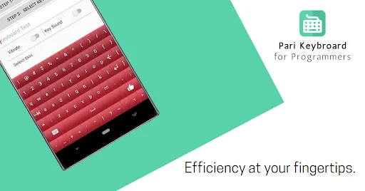 ภาพหน้าจอของ Pari Keyboard for Coding