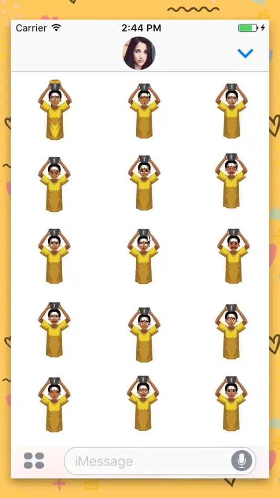 Woman Avatar: Animated Sticker Ekran Görüntüleri