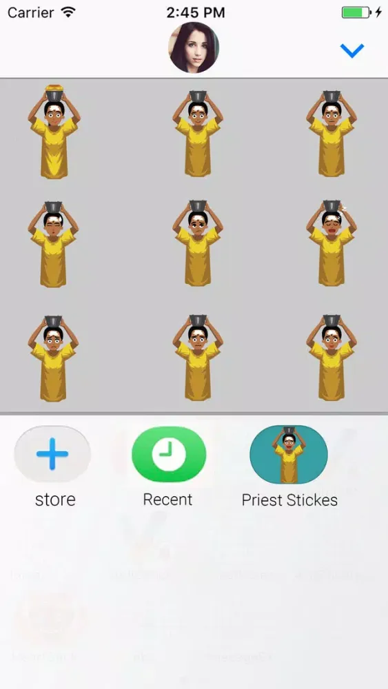 Woman Avatar: Animated Sticker Ekran Görüntüleri
