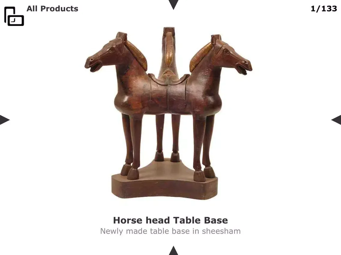 Country Collection: Premium Indian Antique Collection Catalog App iPad 应用截图