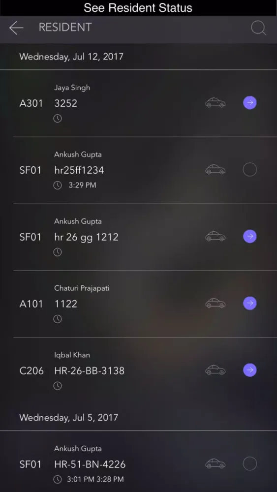 Скриншоты ParkMate – Parking Management for Condominiums