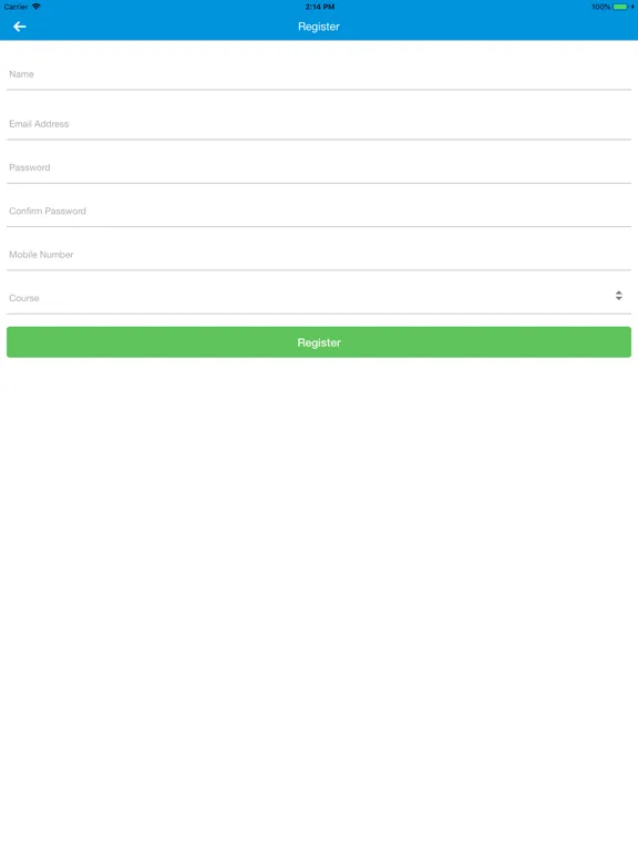 Tangkapan layar Pariksha Plus iPad 