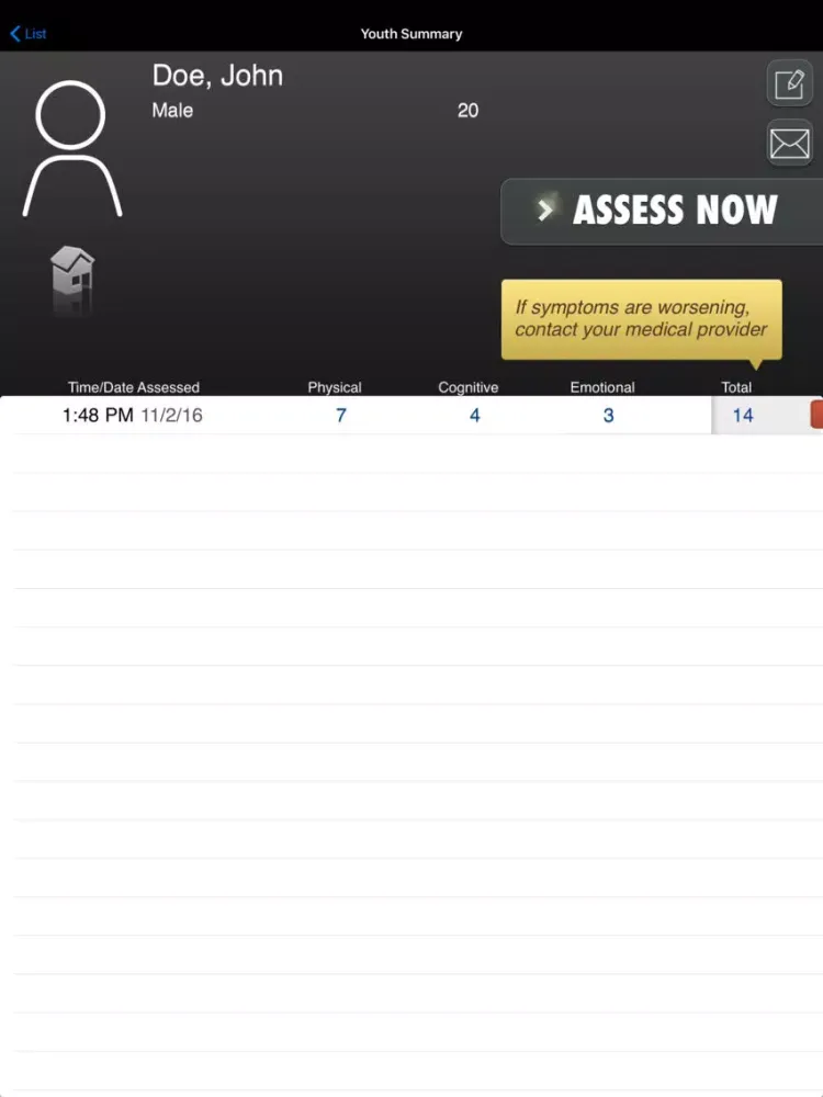 تصاویر Concussion Recognition & Response: Coach & Pare... iPad 