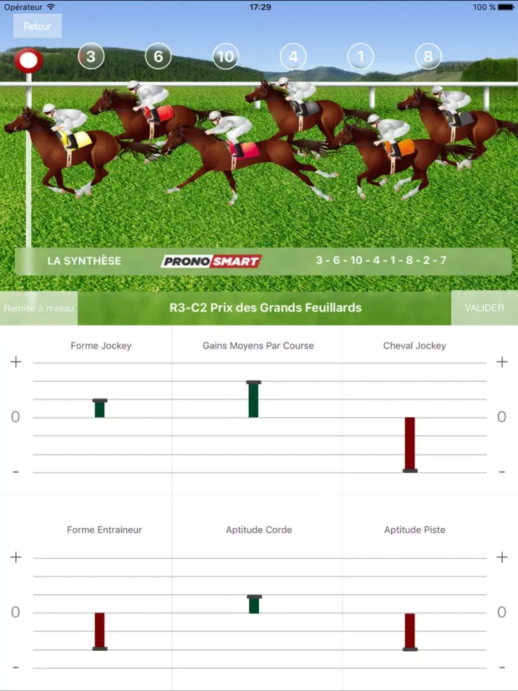 Paris-Turf LIVE iPad  سکرین شاٹس