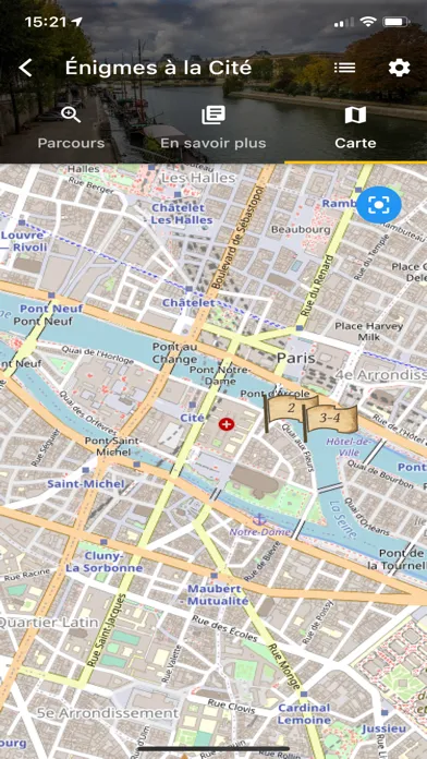 Ảnh chụp màn hình của Paris Mystères