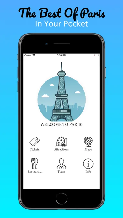 Screenshot di Paris - Travel Guide & Tickets
