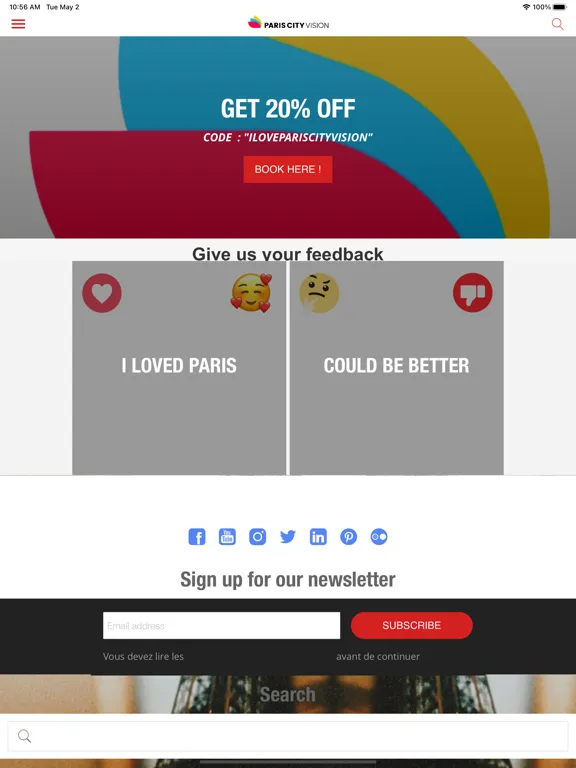 Screenshot di PARIS CITY TOUR iPad 