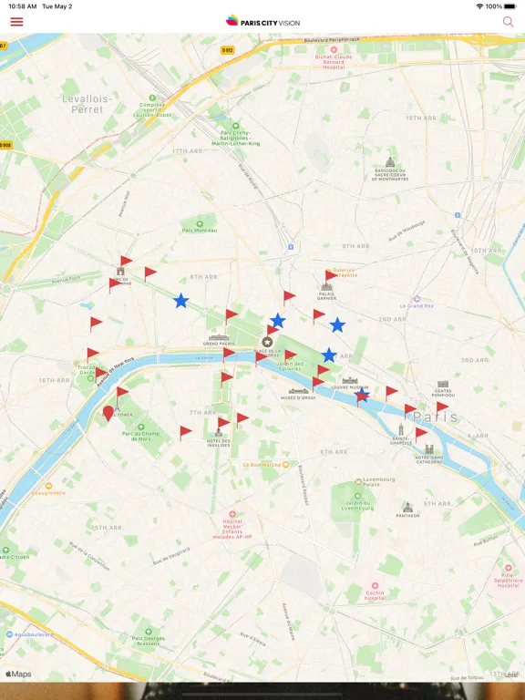 Screenshot di PARIS CITY TOUR iPad 