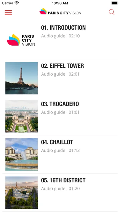Screenshot di PARIS CITY TOUR