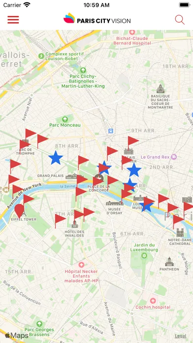 Screenshot di PARIS CITY TOUR