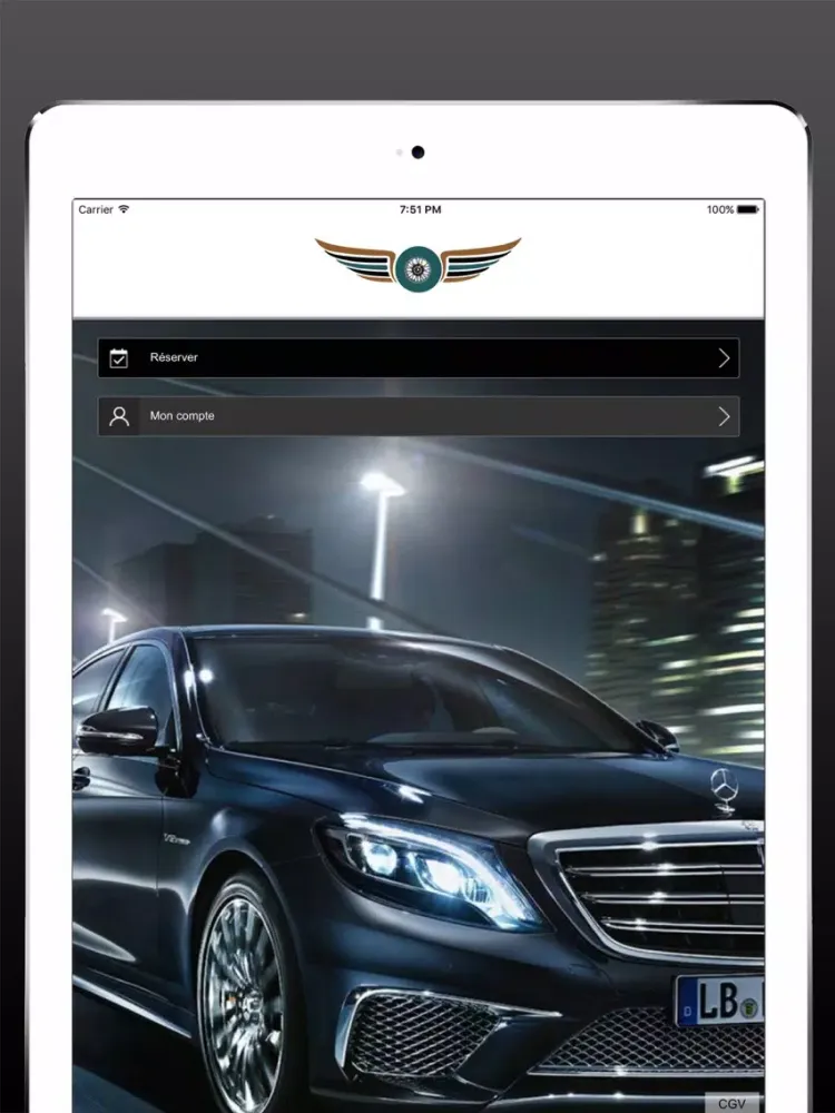 Tangkapan layar Paris Drivers - Les chauffeurs de Paris iPad 