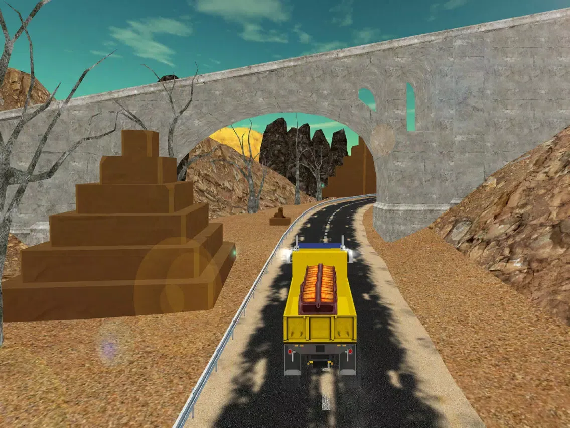 Скриншоты Cargo Truck Drive-Desert Truck Simulator 3D iPad 