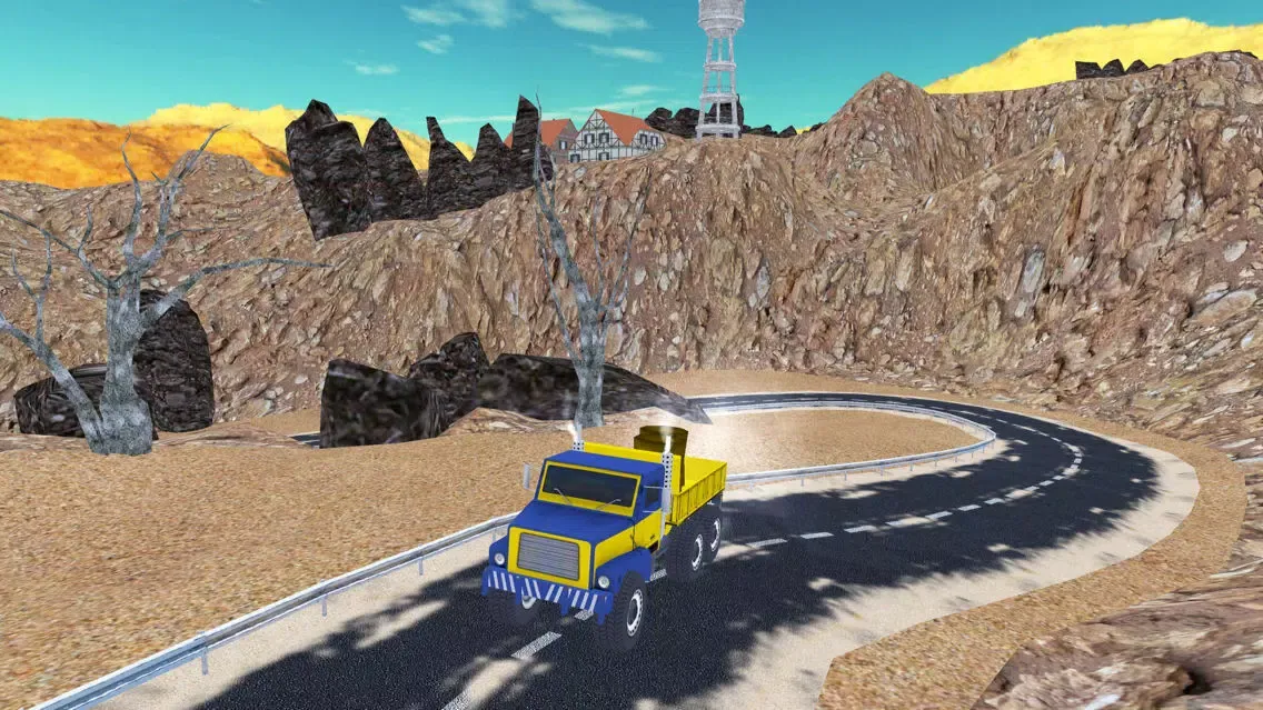 Скриншоты Cargo Truck Drive-Desert Truck Simulator 3D