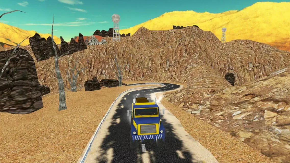 Скриншоты Cargo Truck Drive-Desert Truck Simulator 3D
