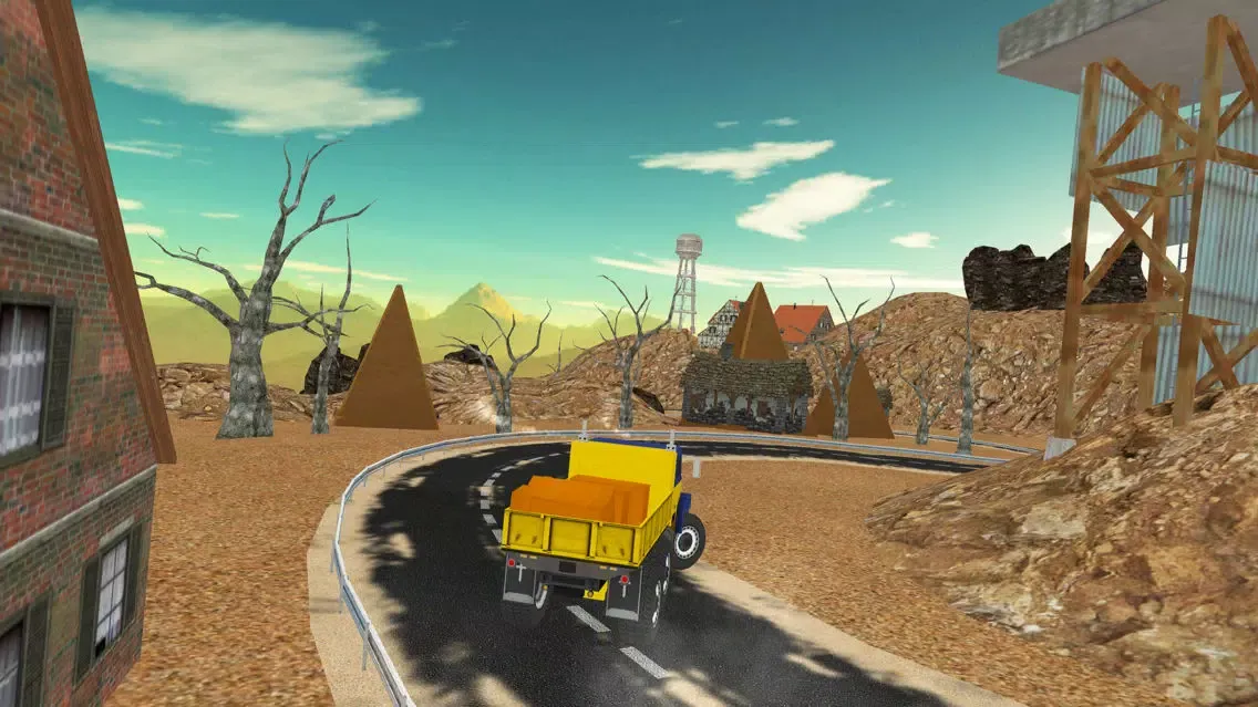 Скриншоты Cargo Truck Drive-Desert Truck Simulator 3D