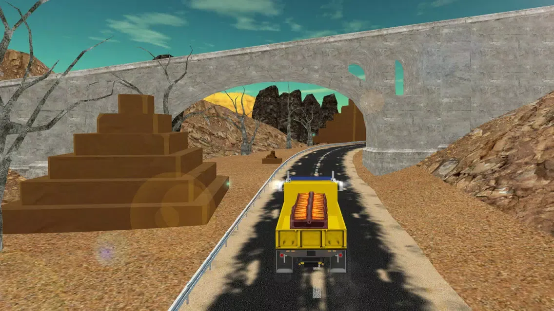 Скриншоты Cargo Truck Drive-Desert Truck Simulator 3D