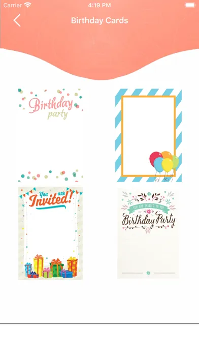 Invite & Wedding Cards Maker স্ক্রিনশট