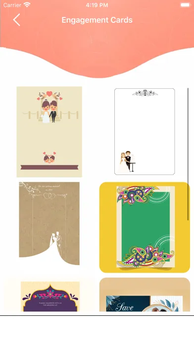 Invite & Wedding Cards Maker স্ক্রিনশট