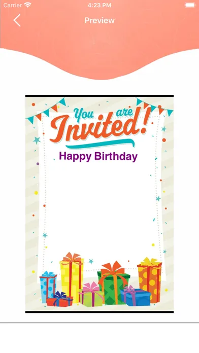 Invite & Wedding Cards Maker স্ক্রিনশট