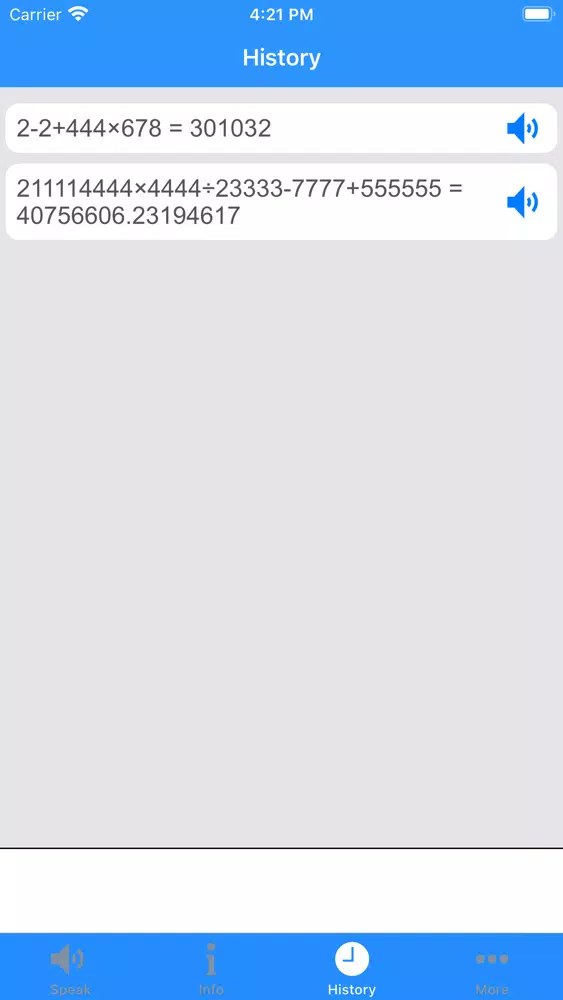 Speak & Calculate - Easy Math 스크린샷