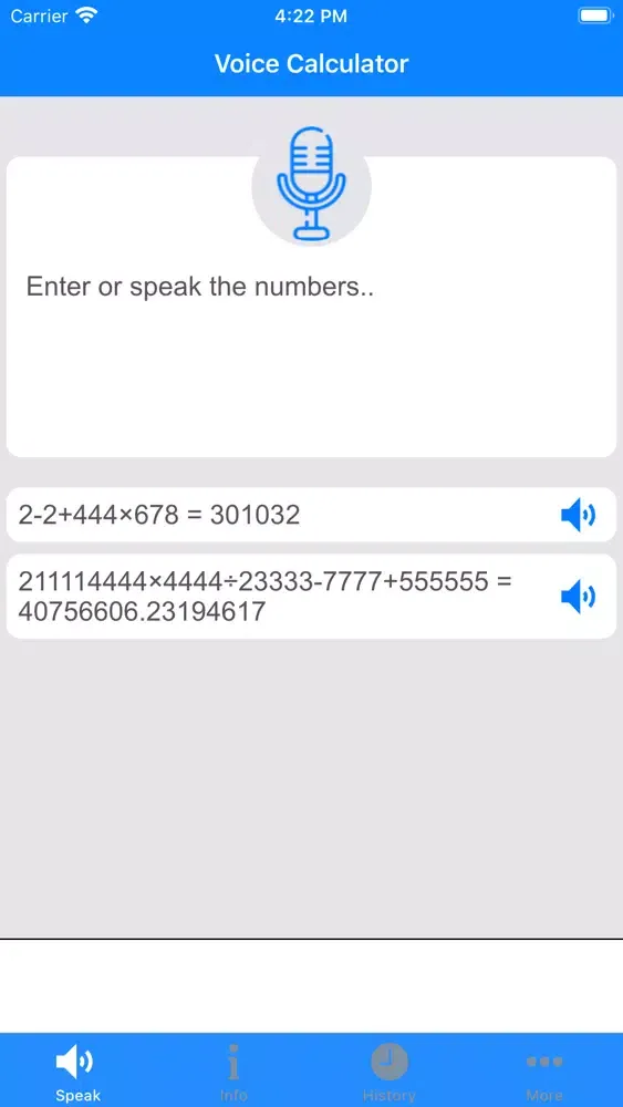Speak & Calculate - Easy Math স্ক্রিনশট