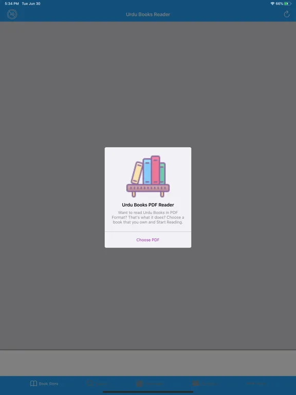 Capturas de tela do Urdu Books Keeper & PDF Reader iPad 