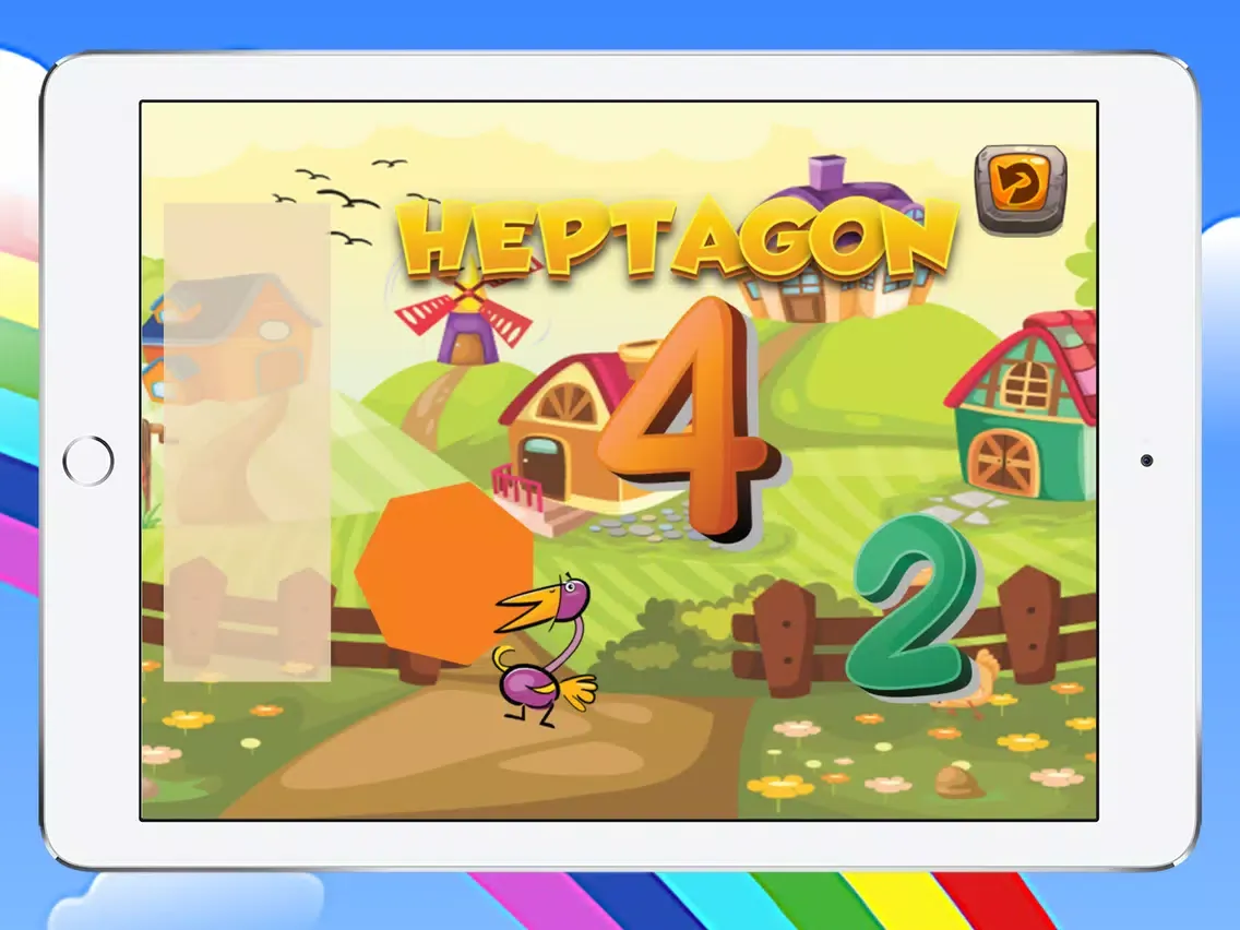 Zrzuty ekranu Kids Learning Vocabulary Numbers Shapes & Symbols iPad 
