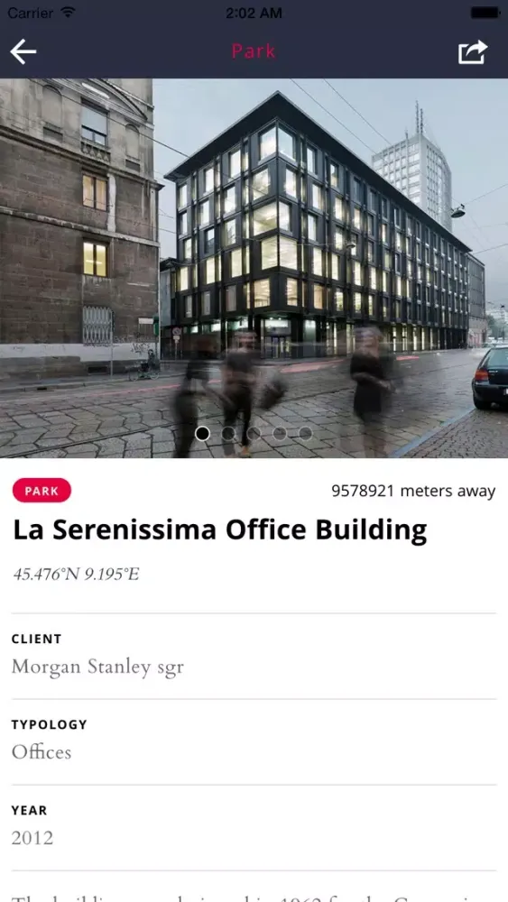 PARK Mapp - Milan architectural guide Screenshots