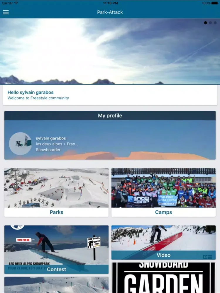 2 Alpes Snowpark iPad  Ekran Görüntüleri
