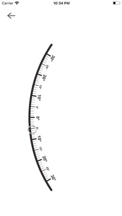Capturas de tela do Scoliosis Tools