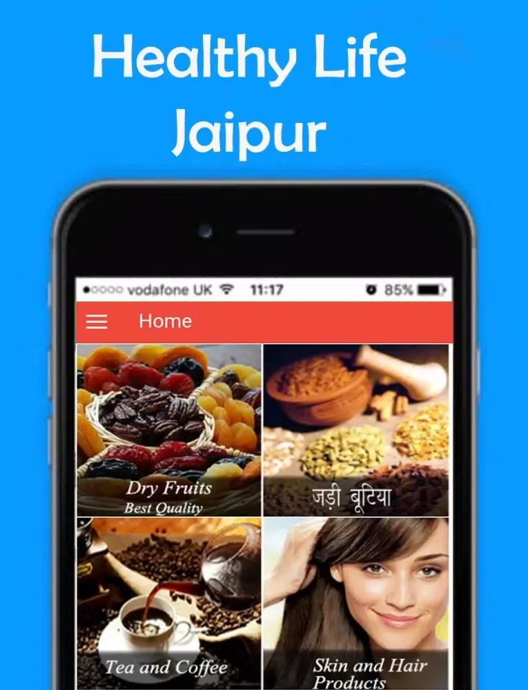 Tangkapan skrin Healthy Life Jaipur iPad 