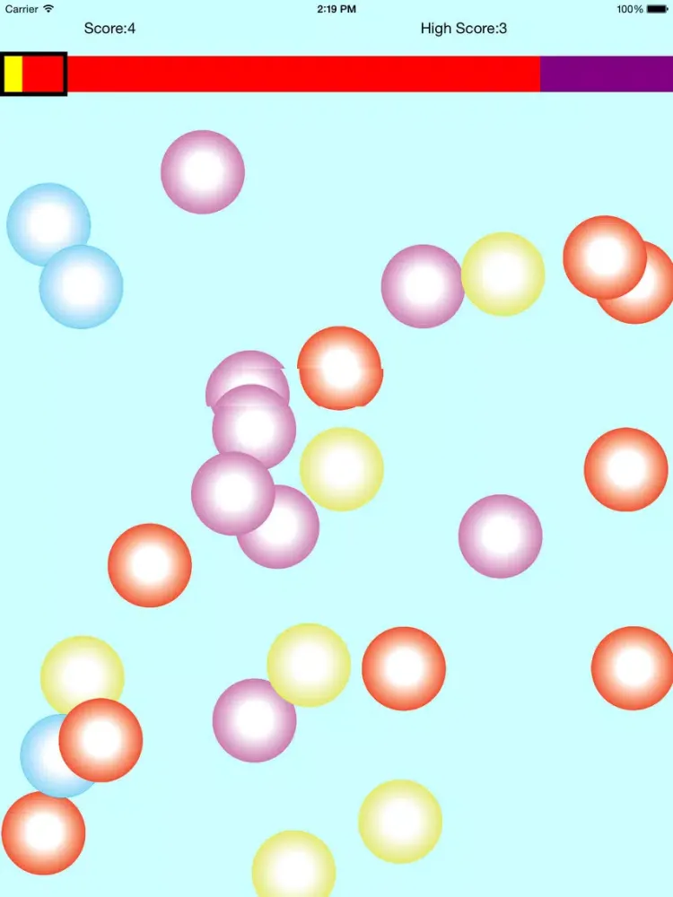 Capturas de tela do Bubble Balooza iPad 