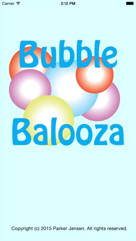 Capturas de tela do Bubble Balooza