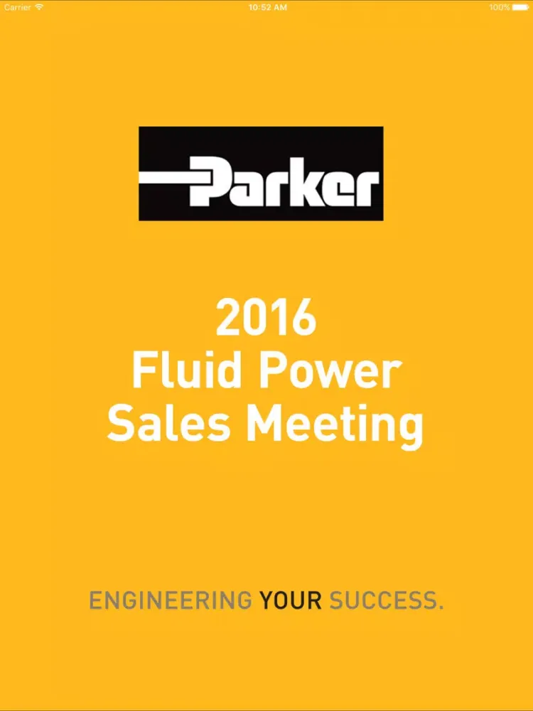 Parker National Sales Mtg. iPad  スクリーンショット