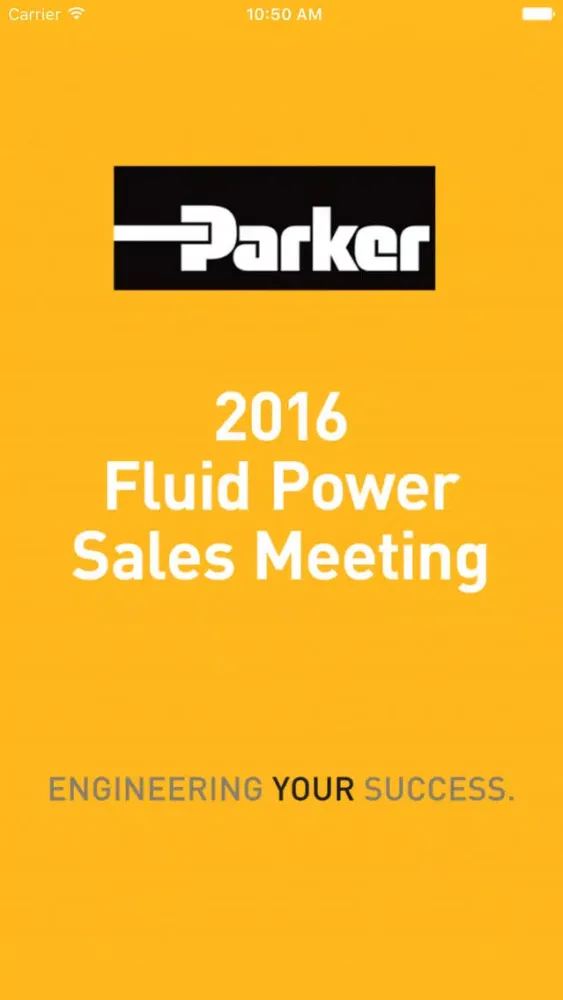 Parker National Sales Mtg. スクリーンショット
