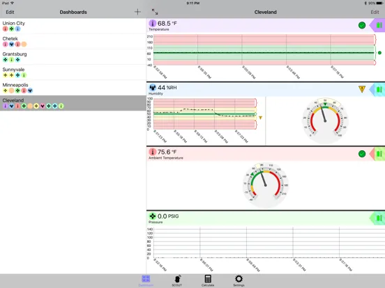 Voice of the Machine-SensoNODE iPad  سکرین شاٹس