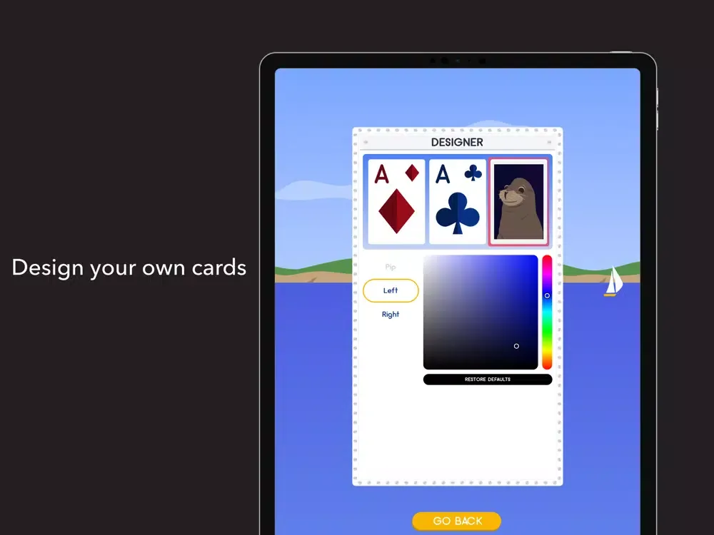 Capturas de tela do Solitaire by Parker and Leigh iPad 