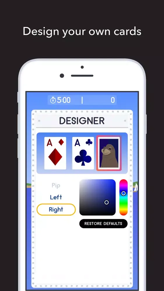 Capturas de tela do Solitaire by Parker and Leigh