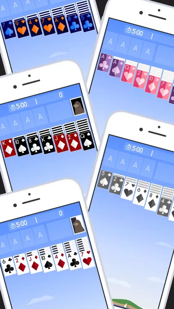 Capturas de tela do Solitaire by Parker and Leigh
