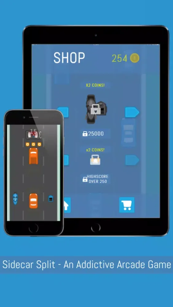 Sidecar Split سکرین شاٹس